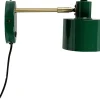 Dyberg Larsen Ocean Vägglampa Mörkgrön/Mässing* Läslampor