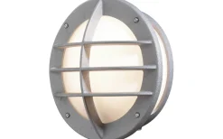 Vägglampor Utomhus<Konstsmide Oden Vägglampa Opalglas Grå IP23