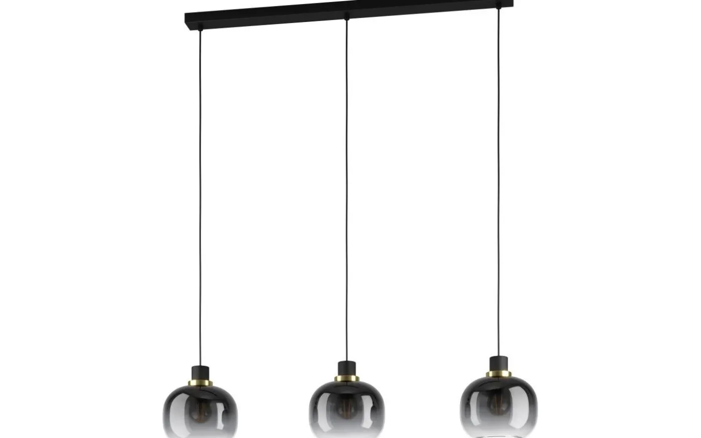 Oilella Taklampa 95cm Svart/Grå