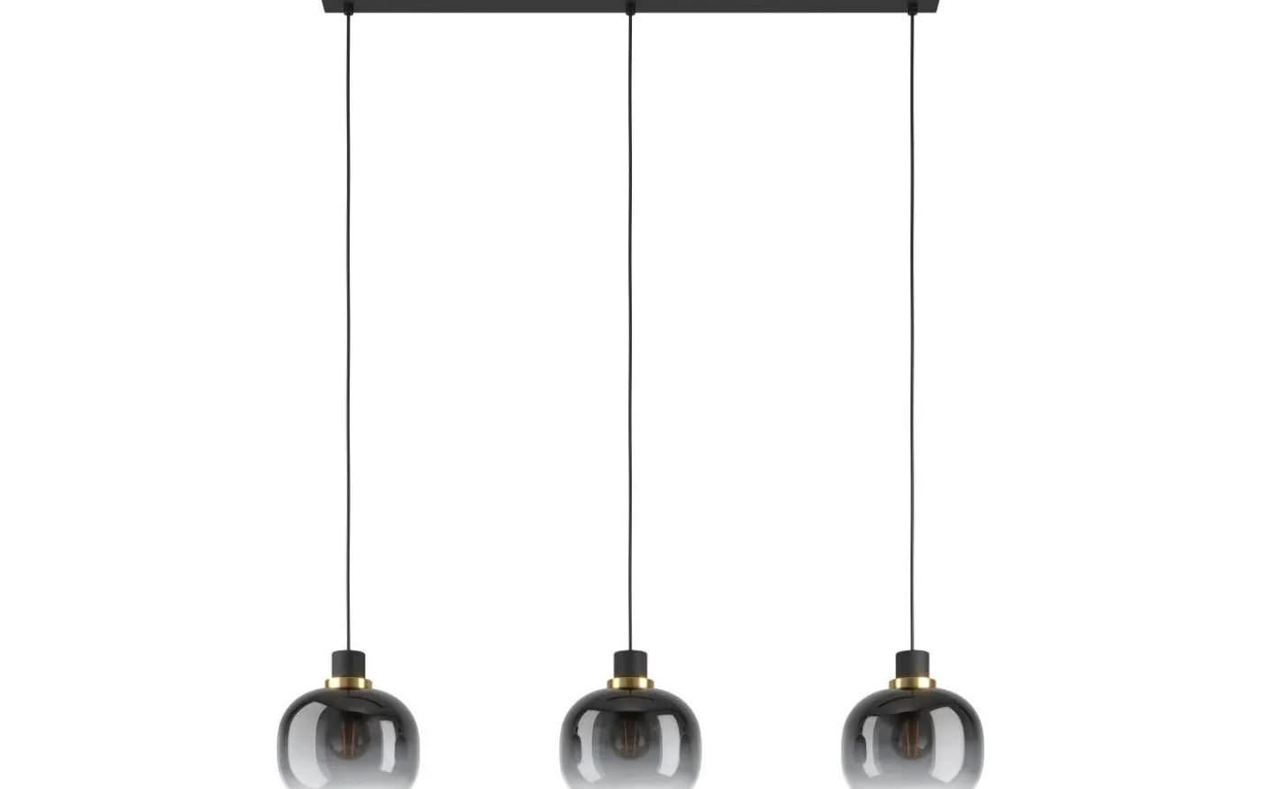 Oilella Taklampa 95cm Svart/Grå