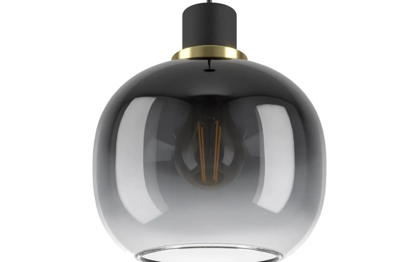 Oilella Taklampa 95cm Svart/Grå