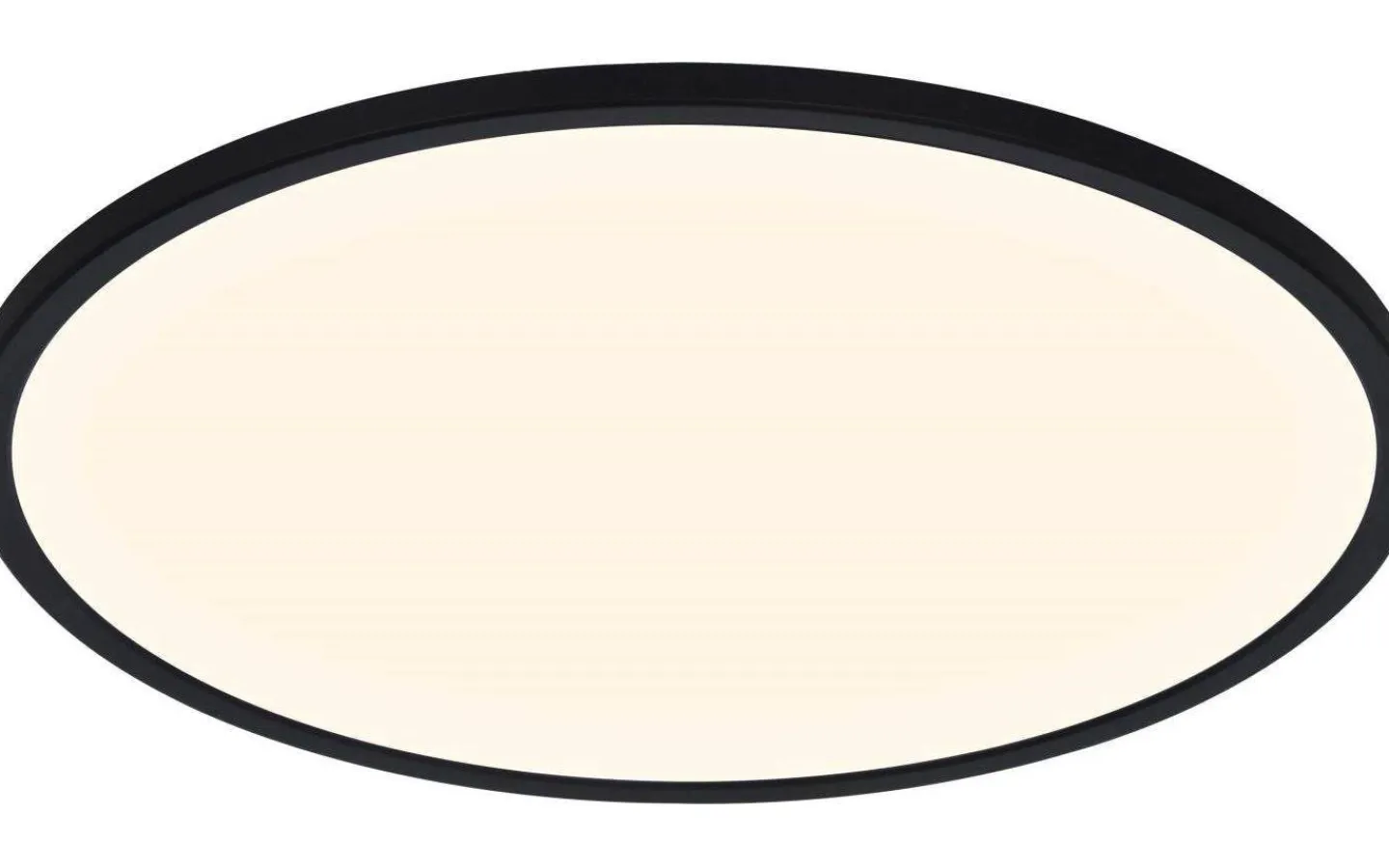 Badrumslampor Tak|Plafonder<Nordlux Oja Plafond 42cm LED 3000K/4000K 19W Svart IP54