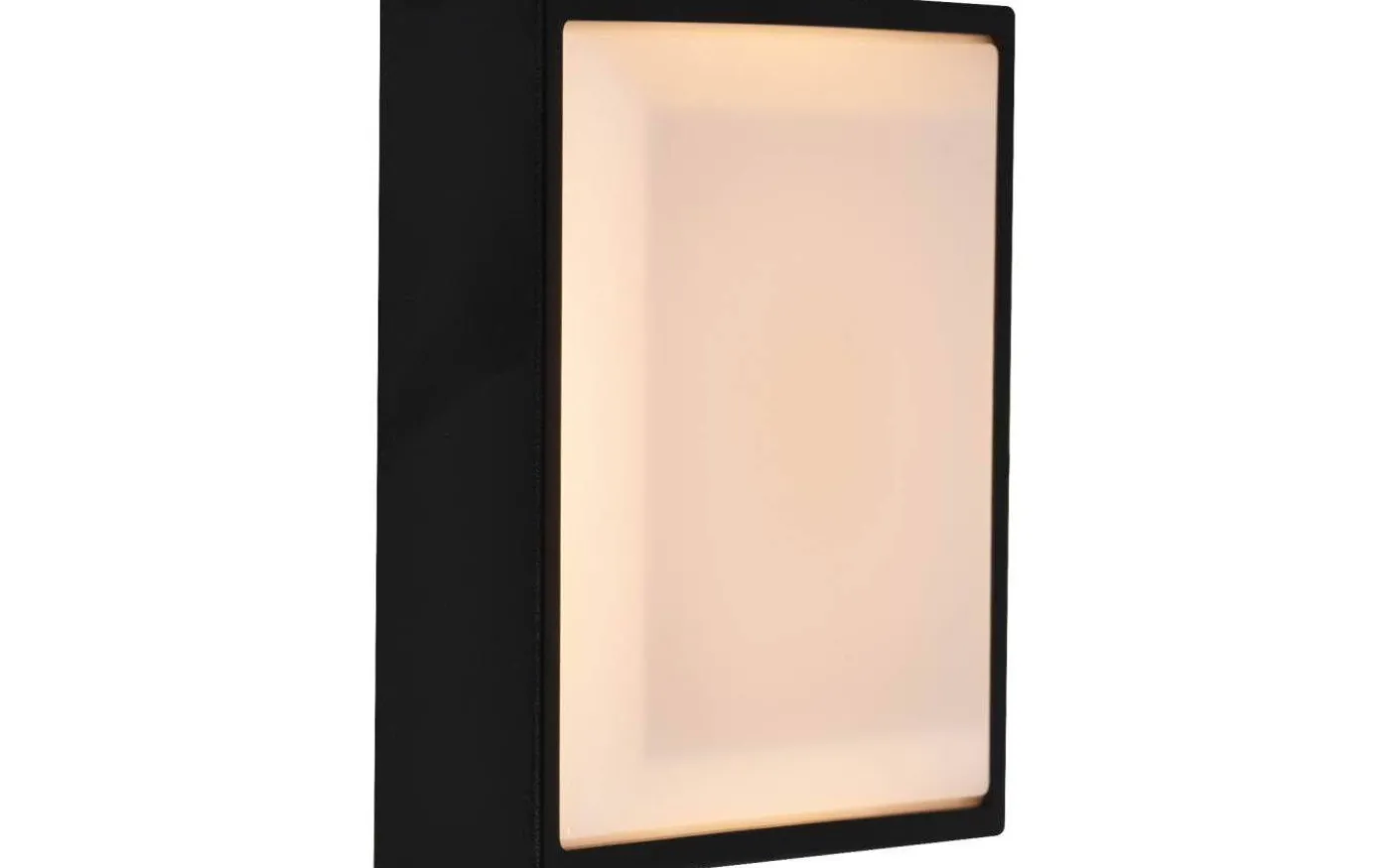 Oliver Vägglampa/Plafond 17,5cm 2700K 600lm 9W Svart IP54