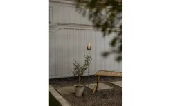 Visa Alla Solcellslampor<Star Trading Olympos Solcellsfackla 110cm Rostfritt Stål