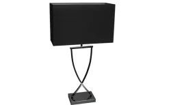 Vardagsrum|Sovrum<By Rydens Omega Bordslampa 69cm Svartkrom