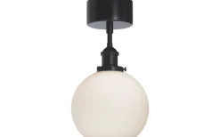 Omega Plafond 20cm Svart/Opal