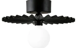 Lampetter|Plafonder<Globen Lighting Omega Plafond/Vägglampa 35cm Svart