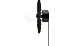 Lampetter|Plafonder<Globen Lighting Omega Plafond/Vägglampa 35cm Svart