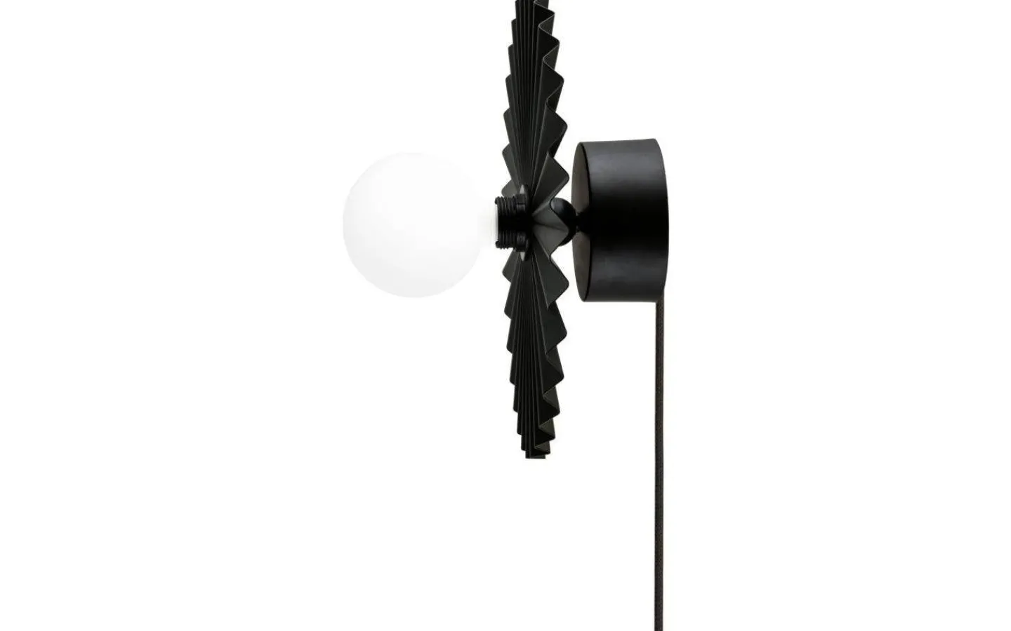 Lampetter|Plafonder<Globen Lighting Omega Plafond/Vägglampa 35cm Svart