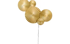 Omega Vägglampa 70cm LED 4,2W Borstad Mässing