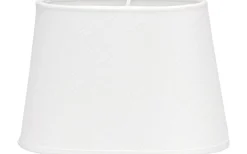 PR Home Omera Oval Lampskärm 23cm Classico Vit* Ovala Lampskärmar
