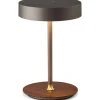 Uppladdningsbara Lampor Inomhus|Bordslampor<Halo Design On The Move Uppladdningsbar Bordslampa LED 3-Steg DIM Gun Black