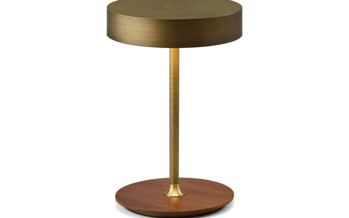 Halo Design On The Move Uppladdningsbar Bordslampa LED 3-Steg DIM Mässing* Uppladdningsbara Lampor Inomhus|Bordslampor