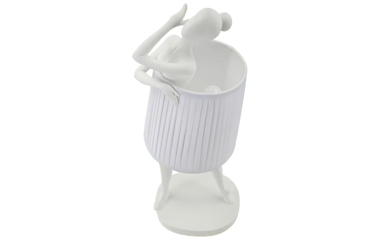 Mauro Ferretti Optic Bordslampa Balett 62,5cm Vit* Bordslampor