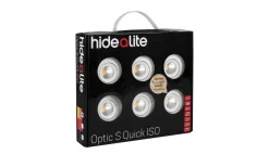 Hidealite Optic S Quick ISO 6-pack Spotlight Dim to Warm 4,5W Vit IP44* 230V Led Spotlights