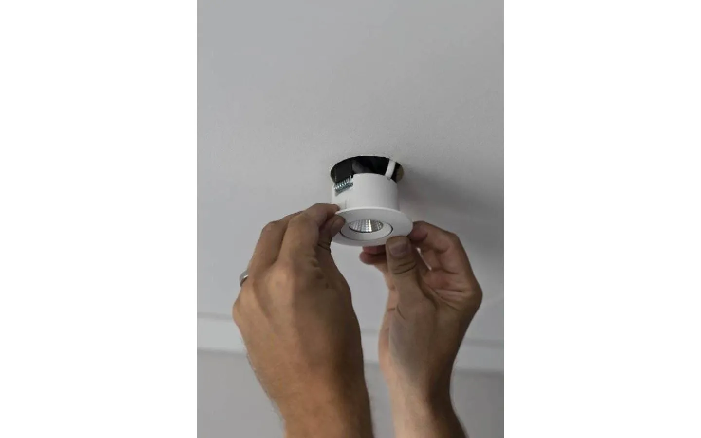 Hidealite Optic S Quick ISO 6-pack Spotlight Dim to Warm 4,5W Vit IP44* 230V Led Spotlights