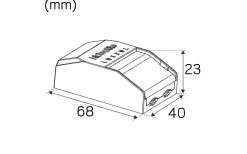 Hidealite Optic S Quick ISO 6-pack Spotlight Dim to Warm 4,5W Vit IP44* 230V Led Spotlights