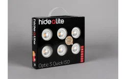 230V Led Spotlights<Hidealite Optic S Quick ISO 6-pack Spotlight 3000K 4,5W Vit IP44