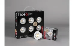 230V Led Spotlights<Hidealite Optic S Quick ISO 6-pack Spotlight 3000K 4,5W Vit IP44