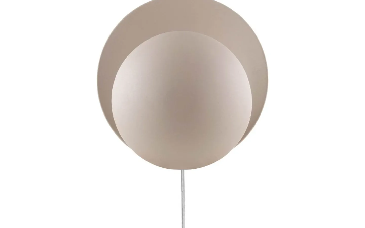 Lampetter<Globen Lighting Orbit Vägglampa Beige