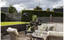 Bordslampor Utomhus<Star Trading Orby Bordslampa 66cm Svart IP44