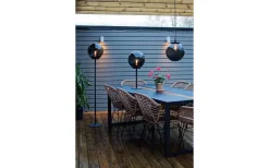 Bordslampor Utomhus<Star Trading Orby Bordslampa 66cm Svart IP44