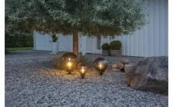 Orby Trädgårdsklot 34cm Rök