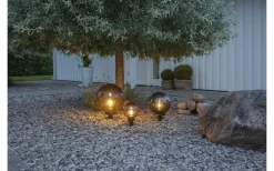 Star Trading Orby Trädgårdsklot 44cm Rök* Utomhusdekorationer|Markbelysning