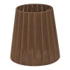 Organza Lampskärm Ø14,5cm Brun