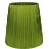 Oriva Organza Lampskärm Ø17cm Grön* Enfärgade Runda Lampskärmar