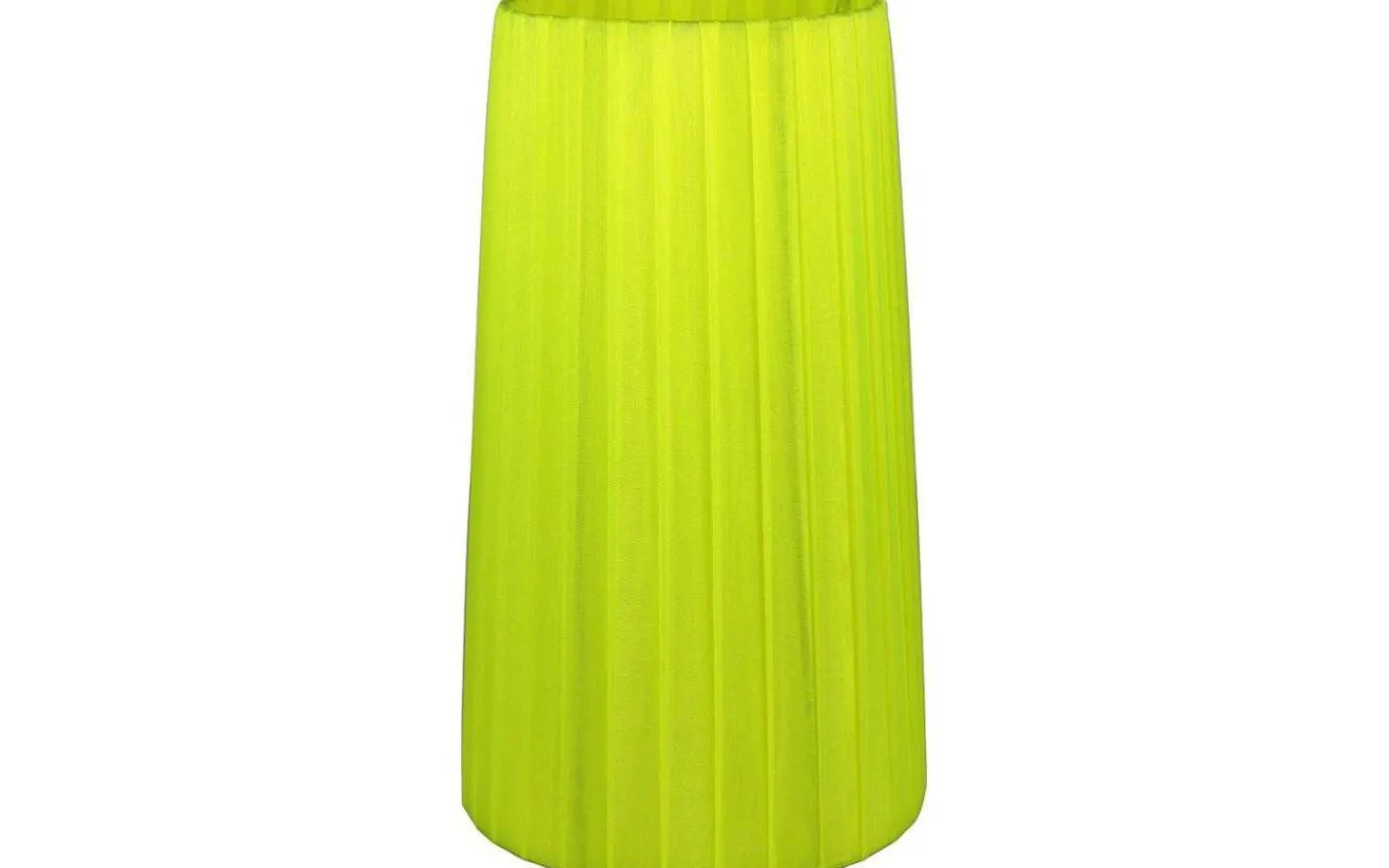 Oriva Organza Lampskärm Ø16cm Gul* Enfärgade Runda Lampskärmar