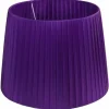 Oriva Organza Lampskärm Ø30cm Lila* Enfärgade Runda Lampskärmar