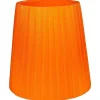 Oriva Organza Lampskärm Ø17cm Orange* Enfärgade Runda Lampskärmar