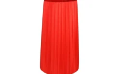 Oriva Organza Lampskärm Ø16cm Röd* Enfärgade Runda Lampskärmar