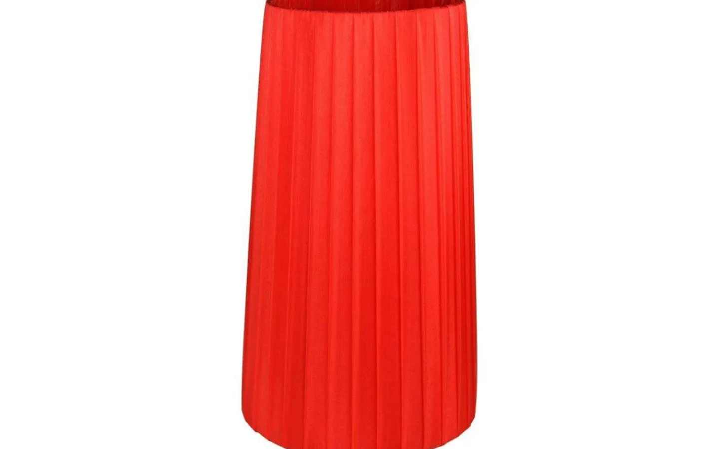 Oriva Organza Lampskärm Ø16cm Röd* Enfärgade Runda Lampskärmar