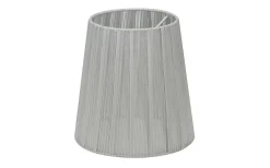 Oriva Organza Lampskärm Ø14,5cm Silver* Enfärgade Runda Lampskärmar