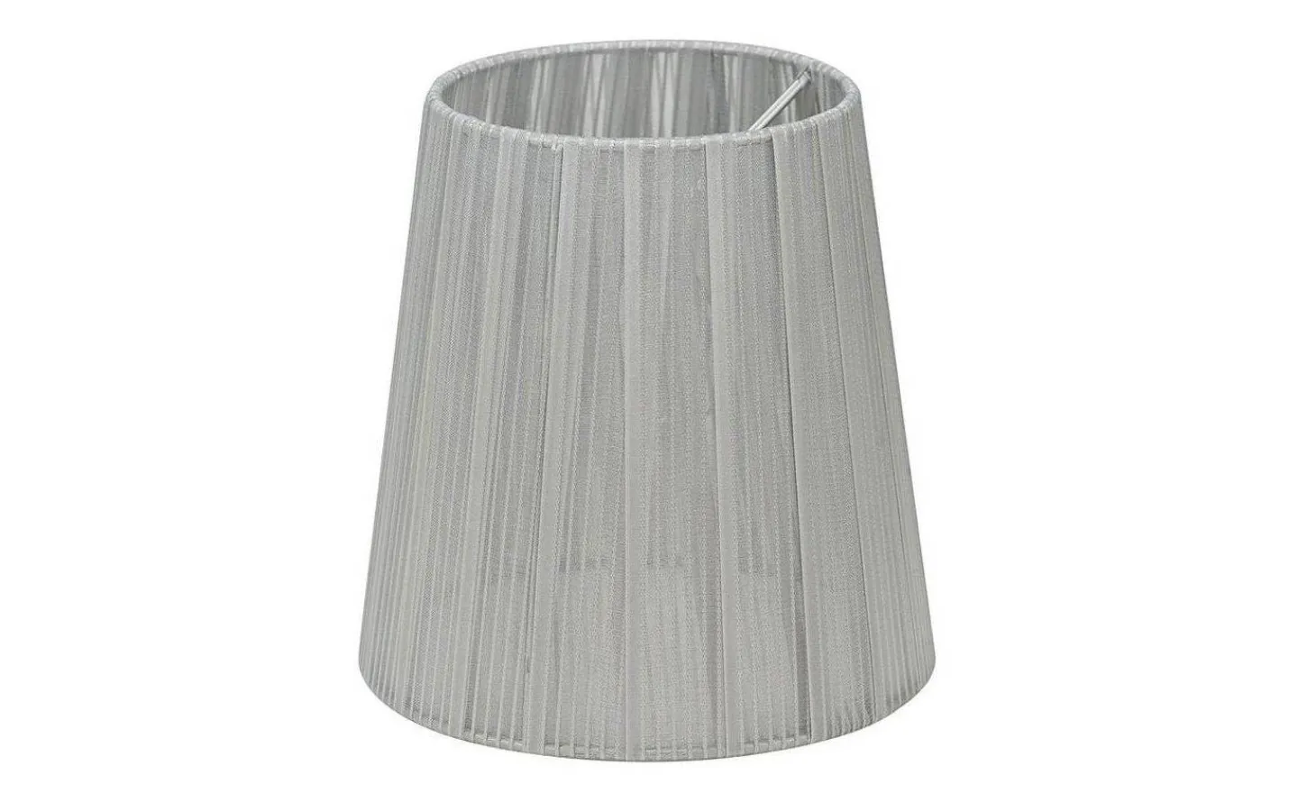 Oriva Organza Lampskärm Ø14,5cm Silver* Enfärgade Runda Lampskärmar