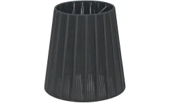 Oriva Organza Lampskärm Ø17cm Svart* Enfärgade Runda Lampskärmar