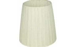 Oriva Organza Lampskärm Ø14,5cm Vit* Enfärgade Runda Lampskärmar