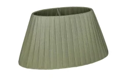 Oriva Organza Lampskärm Oval 28cm Grå* Ovala Lampskärmar