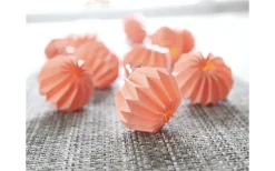 Batterislingor Inomhus<Star Trading Origam Rosa Batteridriven Ljusslinga LED