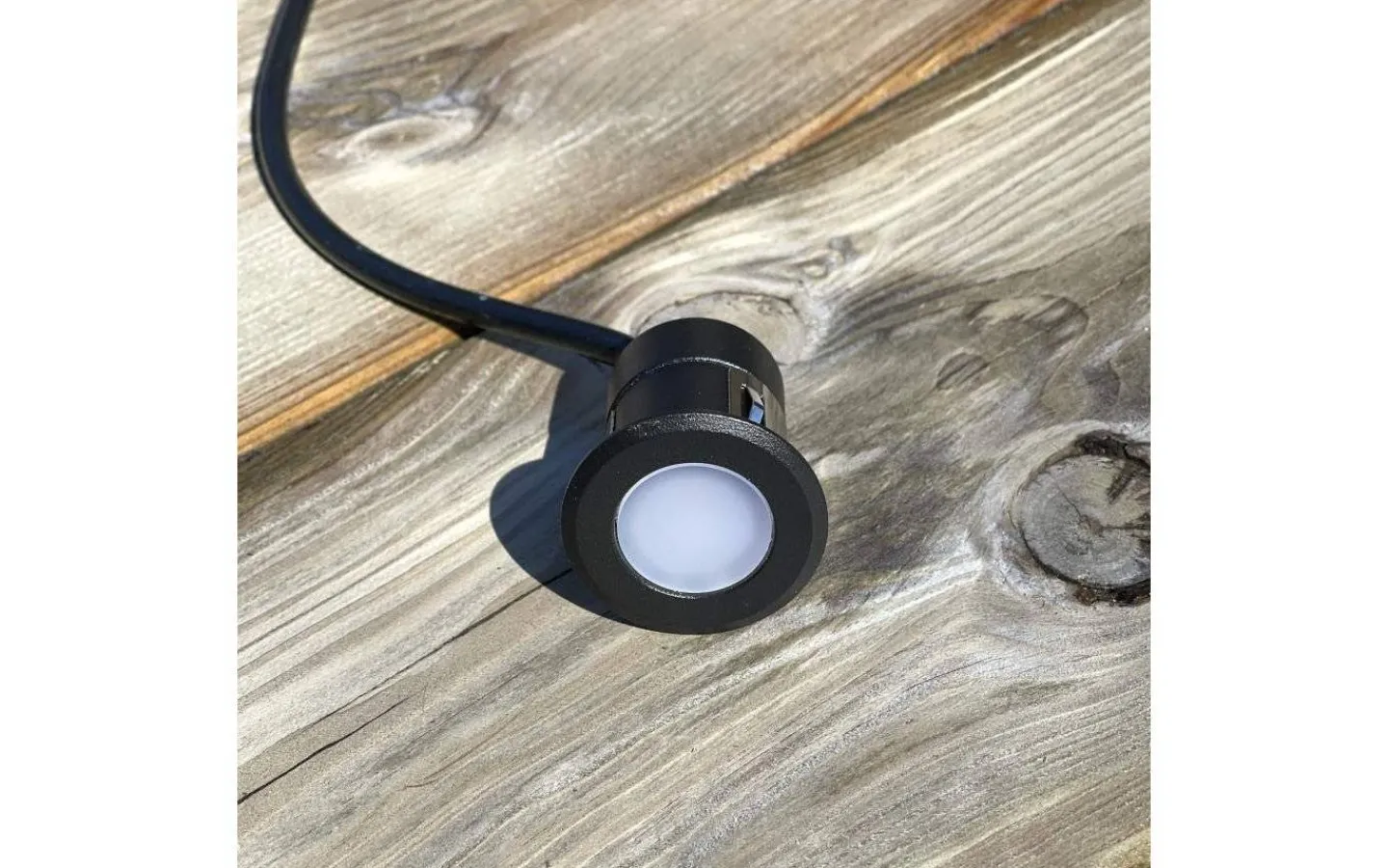 Lightson Orion Svart Decklight LED 3000K 20lm 0,5W 5-pack* Decklights Led|Lightson Garden Plug & Play