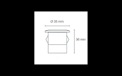 Lightson Orion Svart Decklight LED 3000K 20lm 0,5W 5-pack* Decklights Led|Lightson Garden Plug & Play