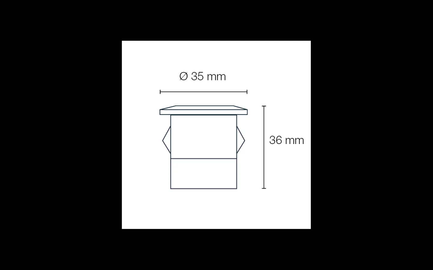 Lightson Orion Svart Decklight LED 3000K 20lm 0,5W 5-pack* Decklights Led|Lightson Garden Plug & Play