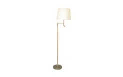 By Rydens Orlando Golvlampa 157cm Antik/Beige* Vardagsrum|Golvläslampor