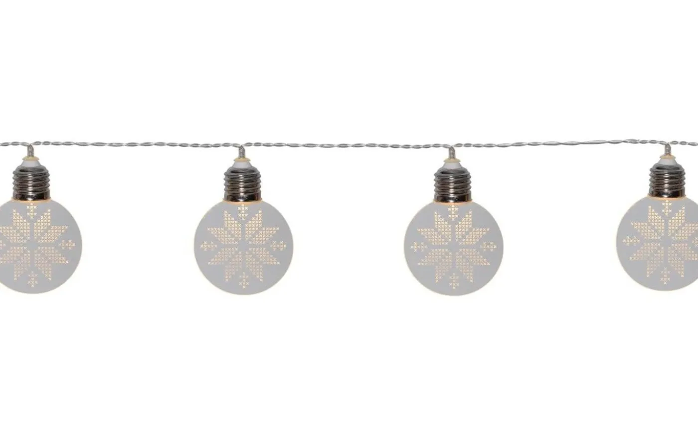 Ornament Batteridriven Ljusslinga 1,8m 10st lampor Inomhus