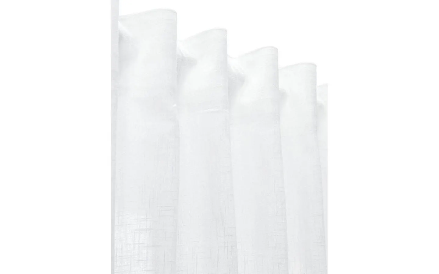 Svanefors Otila Gardin 2-pack Vit 2x125x250cm* Enfärgade Gardiner