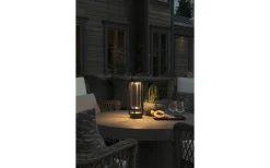 Uppladdningsbara Lampor Utomhus|Uppladdningsbara Lampor Utomhus<Konstsmide Otranto Uppladdningsbar Ljuslykta 44cm Svart IP54