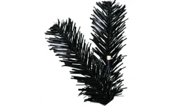 Ottawa Konstgran Svart LED 210cm