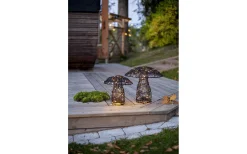 Utomhusdekorationer<Star Trading Otto Utomhusdekoration 34cm Svart